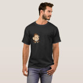 サルおもしろいは私素晴らしはサルだ Tシャツ (正面フル)