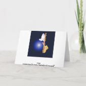 サルおもしろいビジネス50誕生日カード カード (裏面)