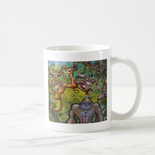サルおもしろい コーヒーマグカップ
