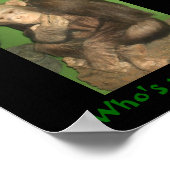 サルお前のサルは誰だ！ ポスター (角)