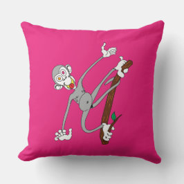 サルがウロウロ クッション