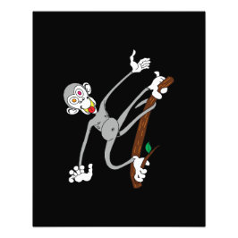 サルがウロウロ フォトプリント           