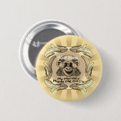 サルが私にやらせた 缶バッジ (正面&裏面)