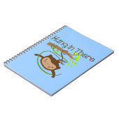 サルつるがいる ノートブック (左側)