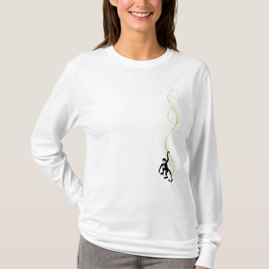 サルつる植物 Tシャツ (正面)