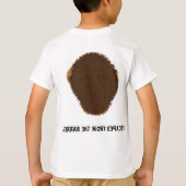 サルでいっぱいの樽 Tシャツ (裏面)