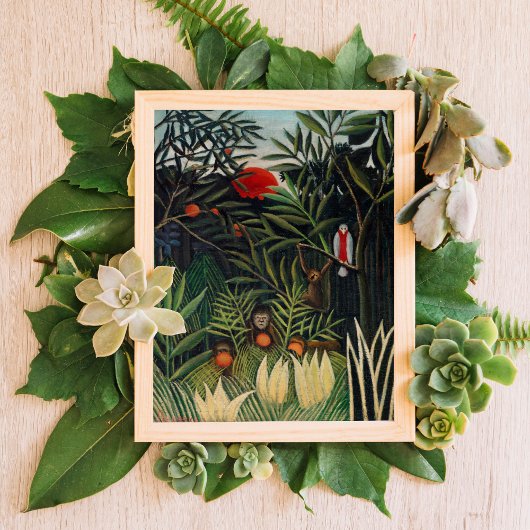 サルとオウムのヴァージン林 ポスター