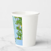 サルとバナナ迷路の誕生日紙カップ 紙コップ (左)