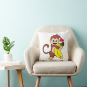 サルとバナナ クッション (椅子)