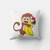 サルとバナナ クッション (裏面)