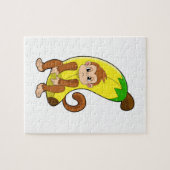 サルとバナナ ジグソーパズル (横)