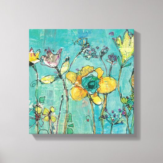 サルとママ キャンバスプリント (正面)