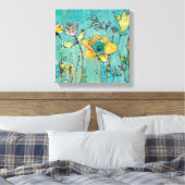 サルとママ キャンバスプリント (インサイチュ (寝室))