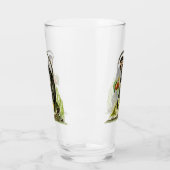 サルと果物 タンブラーグラス (左)