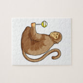 サルと棒つきキャンデー ジグソーパズル (横)