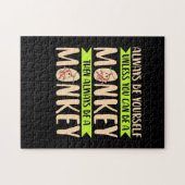 サルになれる ジグソーパズル (横)