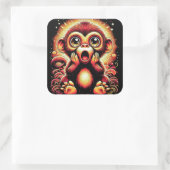 サルにショックを与える スクエアシール (バッグ)