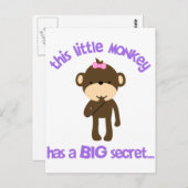 サルに秘密の姉がいる ポストカード (正面/裏面)