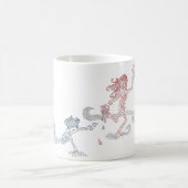 サルのサンスナッチャー コーヒーマグカップ (中央)