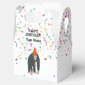 サルのチンパンジーが動物と提携するパーティー フェイバーボックス (オープン)