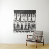 サルのバーにショーガールよくはしゃぐデザイン。 タペストリー (インサイチュ)