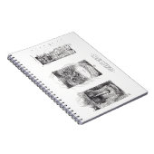 サルのパーソナライズされた年3回 ノートブック (右側)