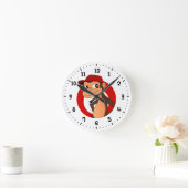サルの丸時計 ラウンド壁時計 (ホーム)