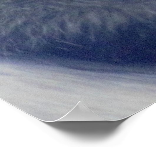 サルの写真 ポスター (角)