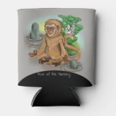 サルの年中国の〔占星術の〕十二宮図 缶クーラー (正面)
