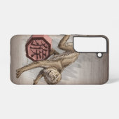 サルの年中国の〔占星術の〕十二宮図 SAMSUNG GALAXYケース (裏面横)