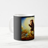 サルの年 コーヒーマグカップ (正面左)