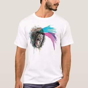 サルの攻撃 Tシャツ