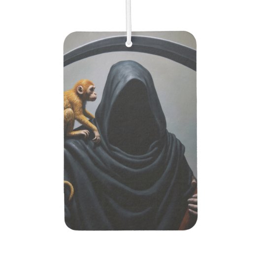 サルの死 カーエアーフレッシュナー (正面)