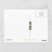 サルの猫はがき ポストカード (裏面)