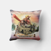 サルの王様が冒険を始める枕 クッション (裏面)