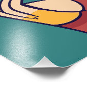 サルの笑顔 フォトプリント            (角)