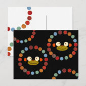 サルの顔! ポストカード (正面/裏面)