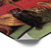 サルの饗宴のポスター/プリント- Monkey 絵画's ポスター (角)