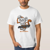 サルはただの少年 Tシャツ (正面)