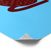 サルはバナナが好き ポスター (角)