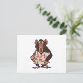 サルは私じゃない ポストカード (スタンド正面)