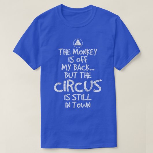 サルは私の背中を離れているSobe Tシャツ (デザイン正面)