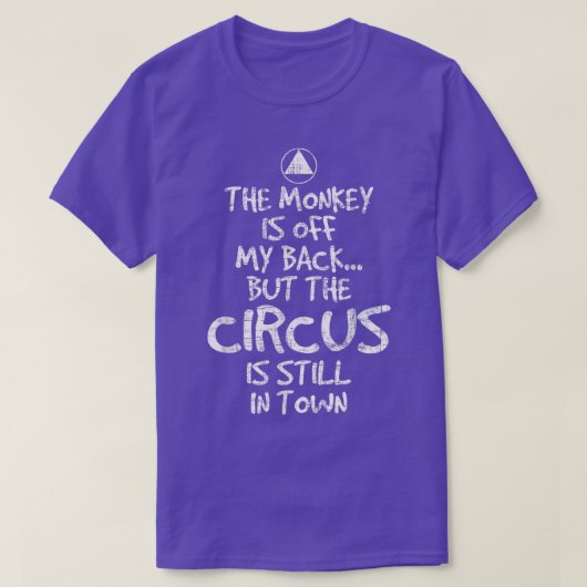 サルは私の背中を離れているSobe Tシャツ (デザイン正面)