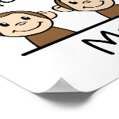 サルを愛しなくちゃ ポスター (角)