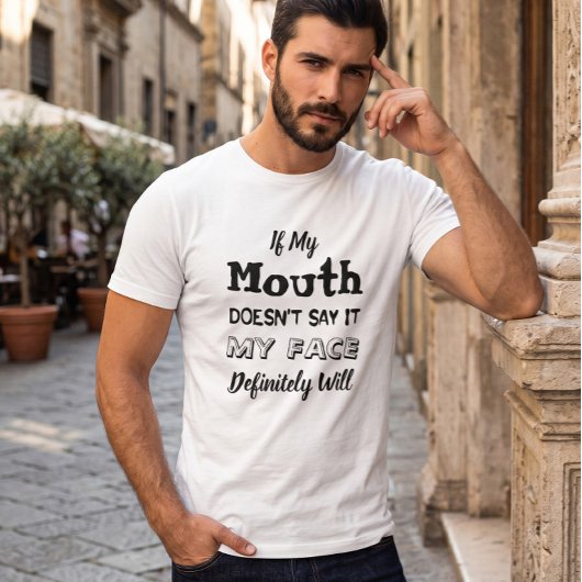 サルカスティックで面白い白のTシャツ Tシャツ