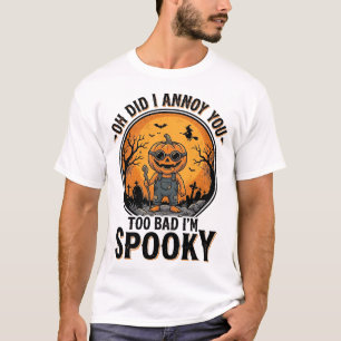 サルカスティックハロウィンシャツ 楽しいお化けの墓場 Tシャツ