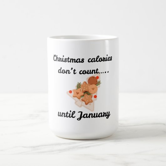 サルカスティック クリスマス 白 綿 ピロー コーヒーマグカップ (中央)