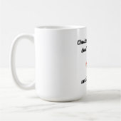 サルカスティック クリスマス 白 綿 ピロー コーヒーマグカップ (左)