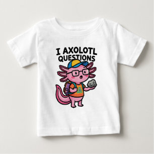 サルカスティック・ナード・ウーパールーパー 私はウーパールーパーの疑問を Meme ベビーTシャツ