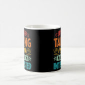 サルカ保に興味がある時に口を開けるだけで コーヒーマグカップ (中央)